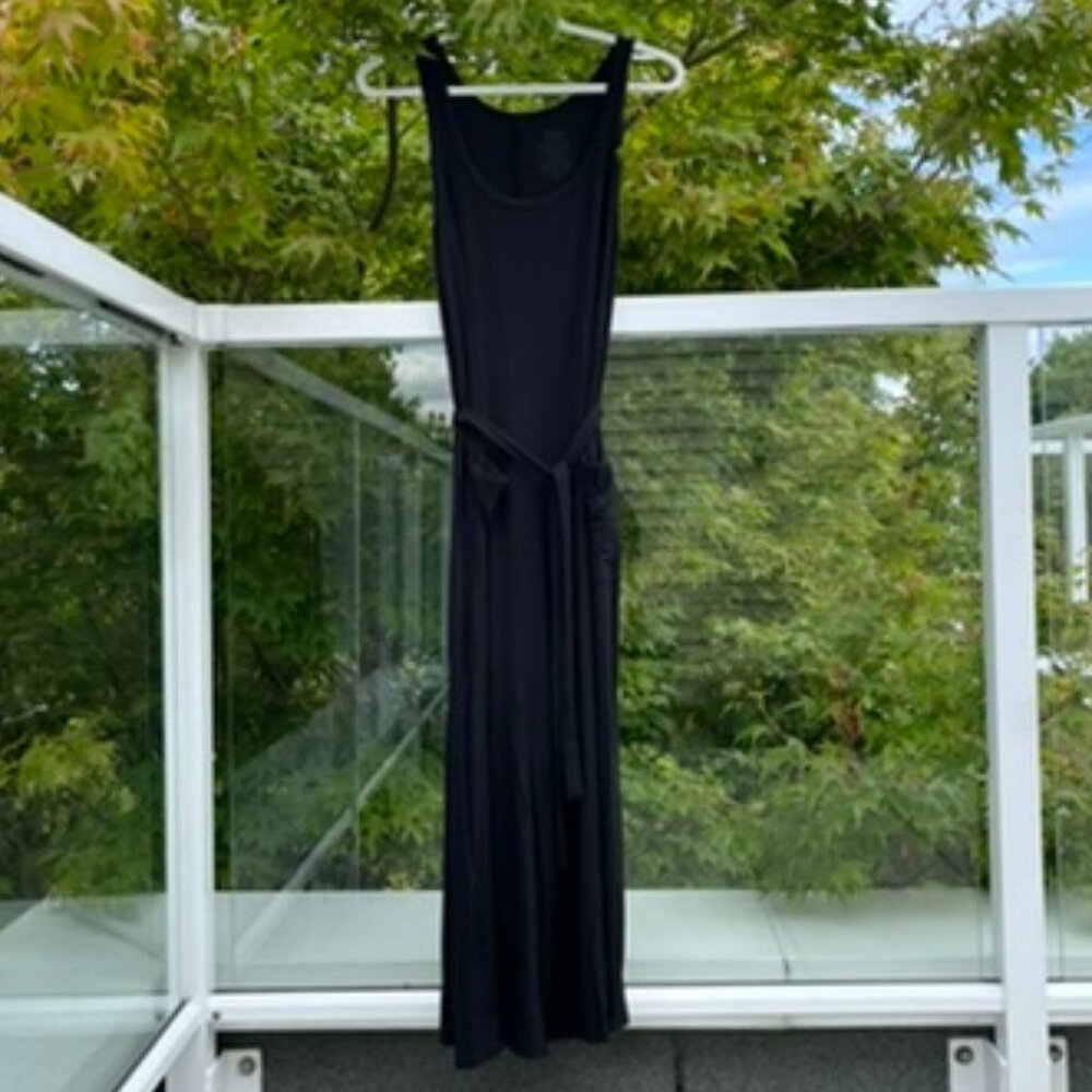 meundies black sleeveless jumpsuit